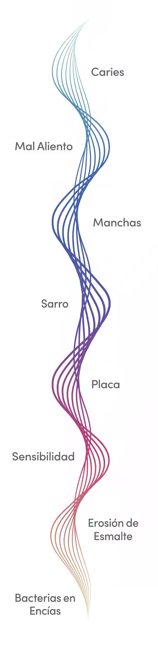 Imagen de prevención de problemas bucales de la pasta dental Colgate Total