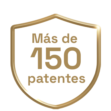 Mas de 150 patentes