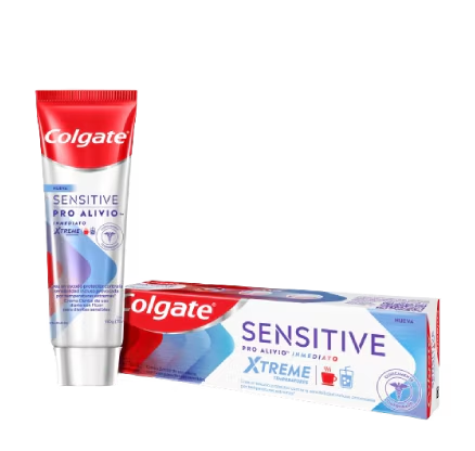 Pasta dental Colgate Sensitive Pro Alivio Inmediato Xtreme Temperaturas, ideal para sensibilidad dental ante alimentos fríos o calientes