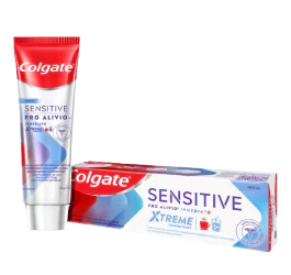 Pasta dental Colgate Sensitive Pro Alivio Inmediato Xtreme Temperaturas, ideal para sensibilidad dental ante alimentos fríos o calientes