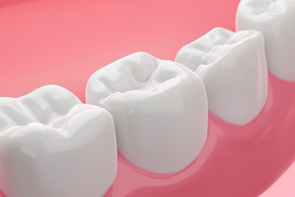 Imagen de dientes blancos