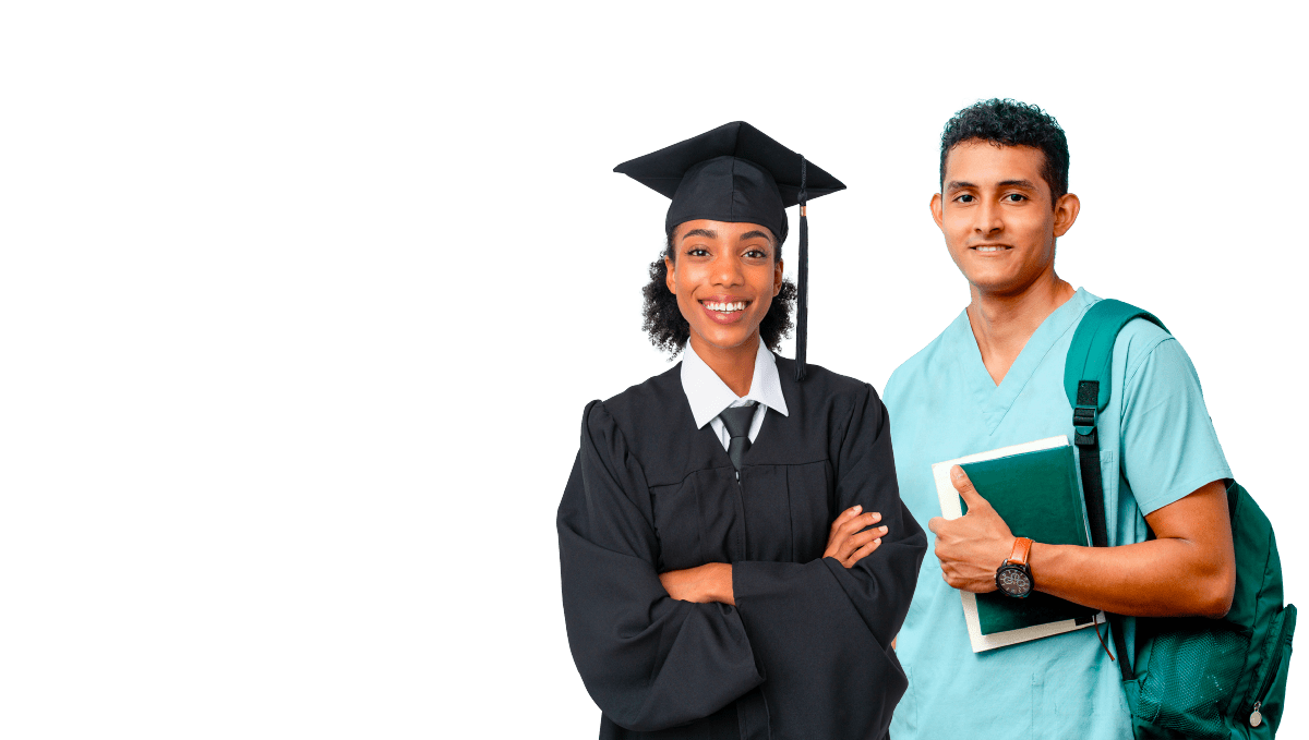 Chico sosteniendo celular con la StuDENT